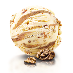 “LOVENTA” cream ice cream with maple syrup flavor